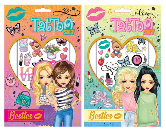 Cover for Besties · Besties Plaktattoos 2 Vellen (Spielzeug) (2023)