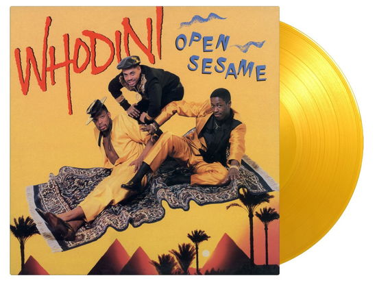 Cover for Whodini · Open Sesame (LP) [Numbered Yellow Vinyl edition] (2024)