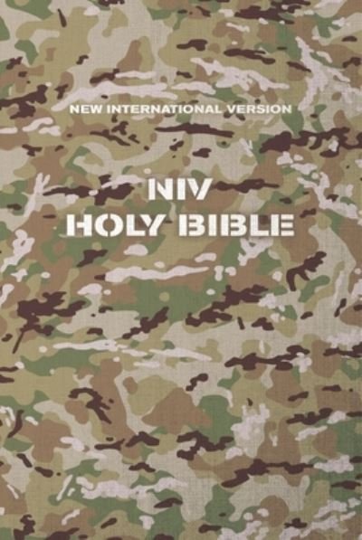 Cover for Zondervan · NIV, Holy Bible, Compact, Paperback, Military Camo, Comfort Print (N/A) (2022)