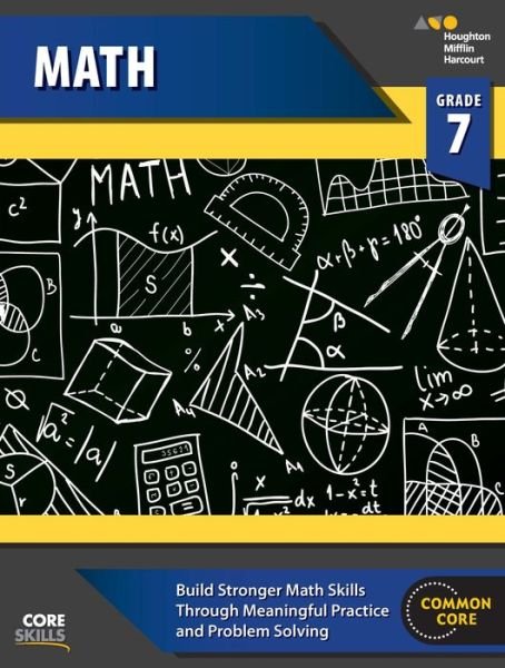 Cover for Steck-vaughn Company · Steck-vaughn Core Skills Mathematics: Workbook Grade 7 (Paperback Book) (2013)