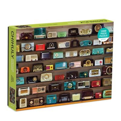 Chihuly Vintage Radios 1000 Piece Puzzle - Chihuly Studio Galison - Brætspil - Galison - 9780735367258 - 29. april 2021
