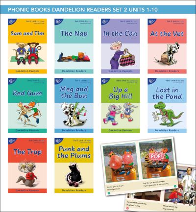 Cover for Phonic Books · Phonic Books Dandelion Readers Set 2 Units 1-10 (Book) (2023)