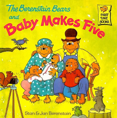 The Berenstain Bears and Baby Makes Five (Berenstain Bears First Time Books (Prebound)) - Jan Berenstain - Książki - Perfection Learning - 9780756933258 - 1 sierpnia 2000