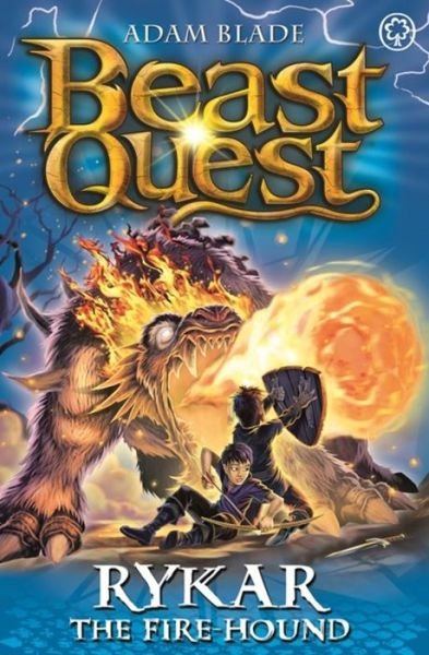 Beast Quest: Rykar the Fire Hound: Series 20 Book 4 - Beast Quest - Adam Blade - Bøker - Hachette Children's Group - 9781408343258 - 7. september 2017