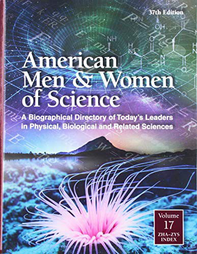 Cover for Gale Research Inc · American Men and Women of Science : 17 volume set A Biographical Directory of Today's Leaders in Physical, Biological, and Related Sciences (Paperback Book) (2019)