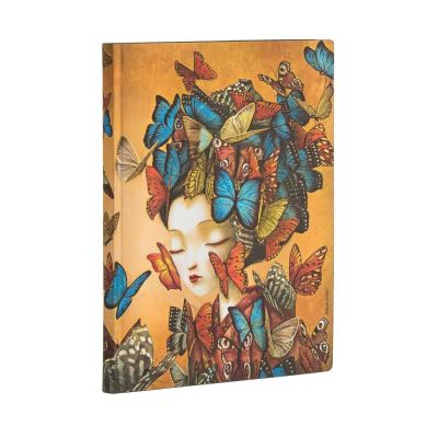 Cover for Paperblanks · Paperblanks Madame Butterfly, Midi, Ärtni, Mehke P (Merchandise) (MERCH)