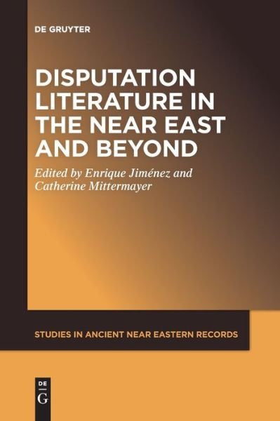 Cover for Enrique Jimenez · Disputation Literature in the Near East and Beyond (Paperback Bog) (2022)