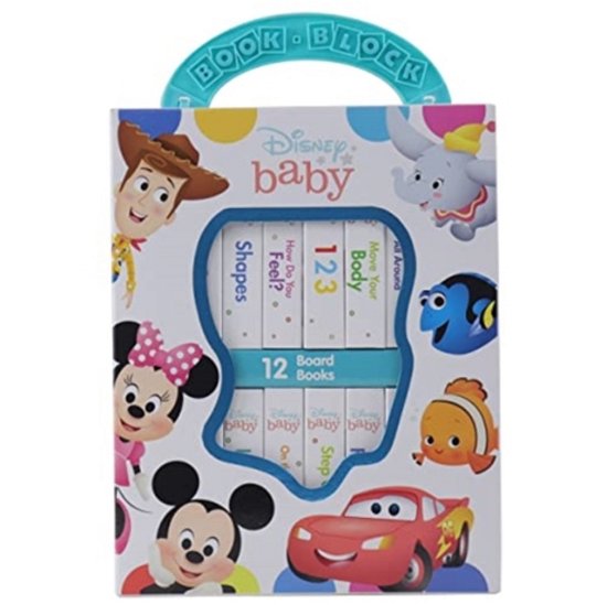 Cover for PI Kids · Disney Baby: 12 Board Books (Bok) (2018)