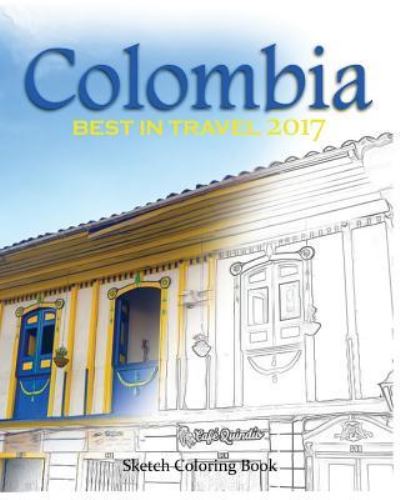 Cover for Anthony Hutzler · Colombia Sketh Coloring Book (Pocketbok) (2017)