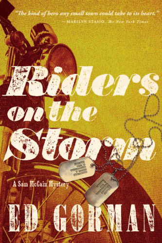 Cover for Ed Gorman · Riders on the Storm: A Sam McCain Mystery (Hardcover Book) (2014)