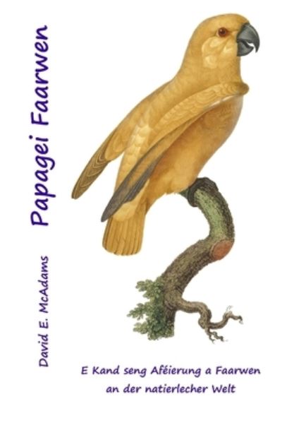 Cover for David E. McAdams · Papagei Faarwen (Paperback Book) (2020)