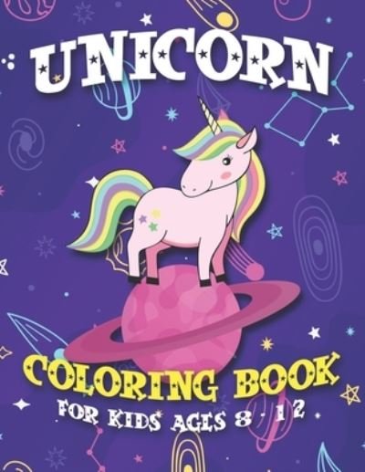Cover for William Hill · Unicorn Coloring Book (Pocketbok) (2019)