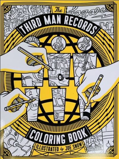 Third Man Records Coloring Book -  - Boeken - Third Man Books - 9781734842258 - 6 mei 2021