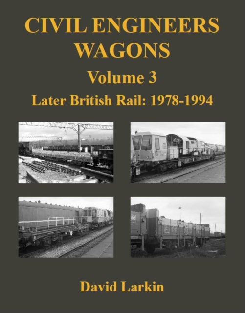 Cover for David Larkin · Civil Engineers Wagons Volume 3: Later British Rail: 1978 - 1994 (Paperback Book) (2013)