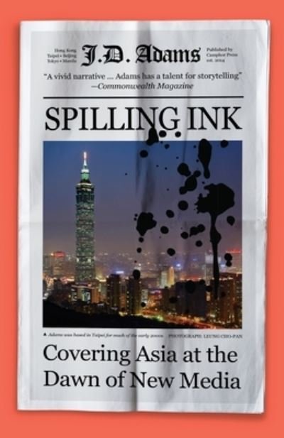 Cover for J D Adams · Spilling Ink (Paperback Book) (2022)
