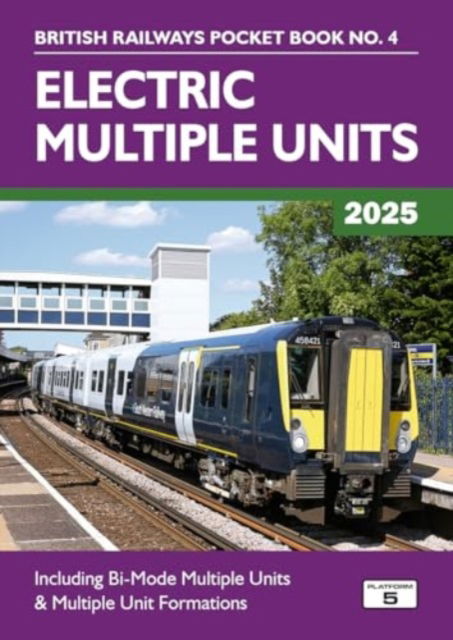 Cover for Electric Multiple Units 2025 (Paperback Book) (2024)