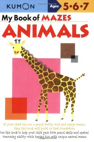 Cover for Publishing Kumon · My Book Of Mazes: Animals (Paperback Book) (2006)