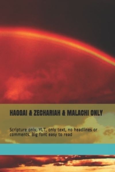 Cover for Enoch Enough · Haggai &amp; Zechariah &amp; Malachi Only (Pocketbok) (2018)