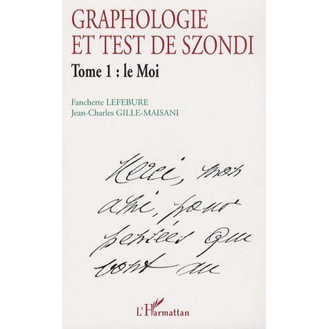 Cover for Jean-Charles Gille-Maisani · Graphologie et test de Szondi (Paperback Book) (2020)