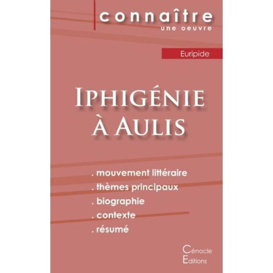 Cover for Euripide · Fiche de lecture Iphigenie a Aulis de Euripide (Analyse litteraire de reference et resume complet) (Paperback Bog) (2022)