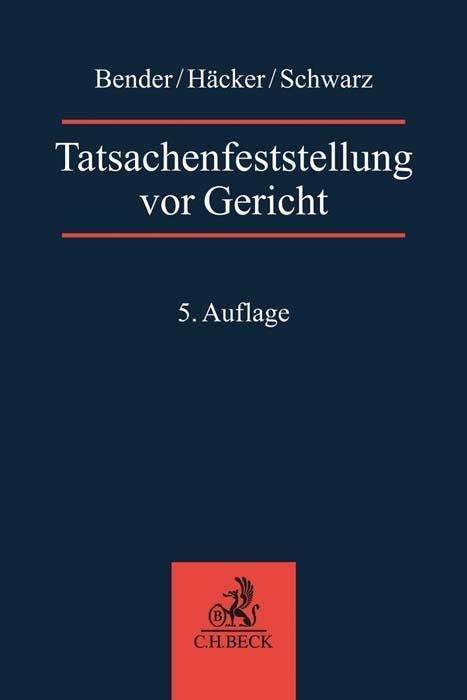 Cover for Häcker · Tatsachenfeststellung vor Gerich (Bok)