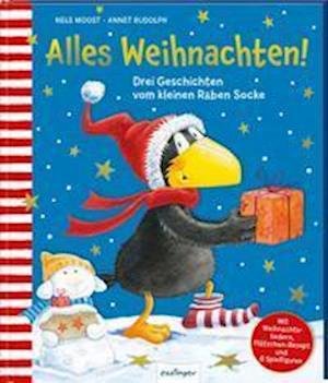 Cover for Nele Moost · Der kleine Rabe Socke: Alles Weihnachten! (Innbunden bok) (2021)