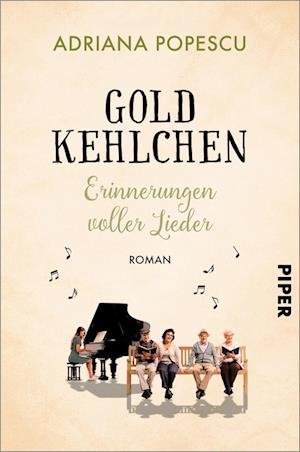 Cover for Adriana Popescu · Goldkehlchen  Erinnerungen voller Lieder (Book) (2023)