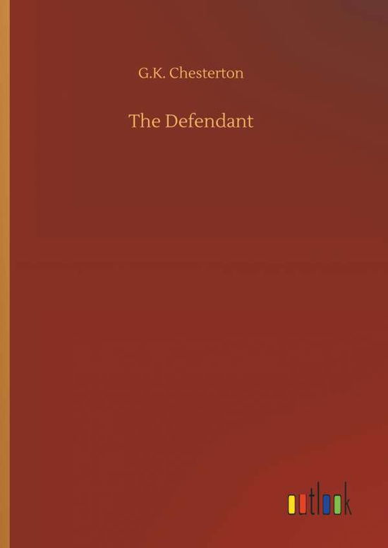 Cover for Chesterton · The Defendant (Book) (2018)