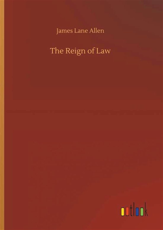 Cover for Allen · The Reign of Law (Book) (2019)