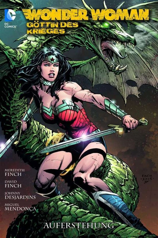 Cover for Finch · Wonder Woman-Göttin d.Krieges.03 (Bog)