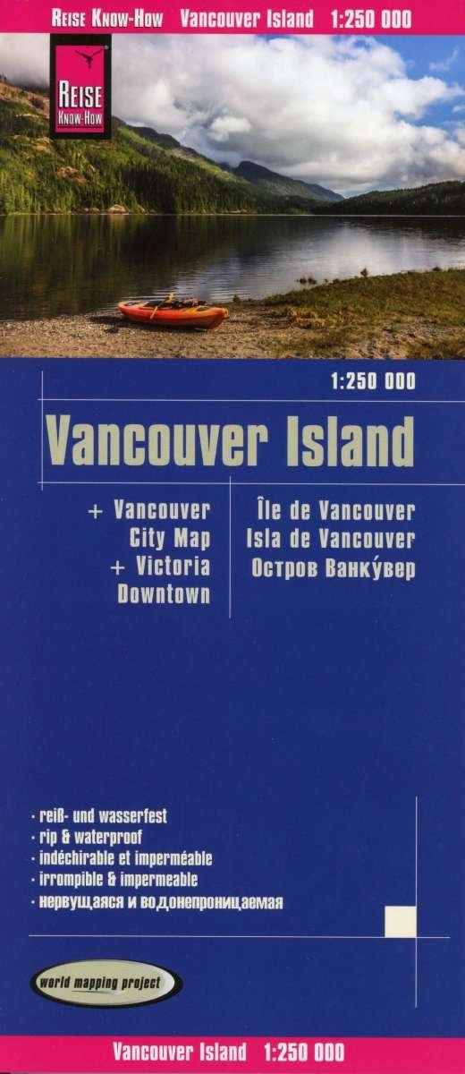 Cover for Reise Know-How · Vancouver Island (1:250.000) (Map) (2019)