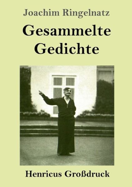 Cover for Joachim Ringelnatz · Gesammelte Gedichte (Grossdruck) (Taschenbuch) (2019)