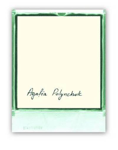 Cover for John Wood · Agafia Polynchuk: Polaroids (Paperback Book) (2014)