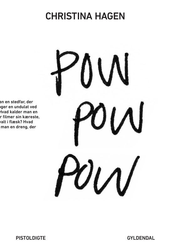 Cover for Christina Hagen · Pow pow pow (Heftet bok) [1. utgave] (2024)