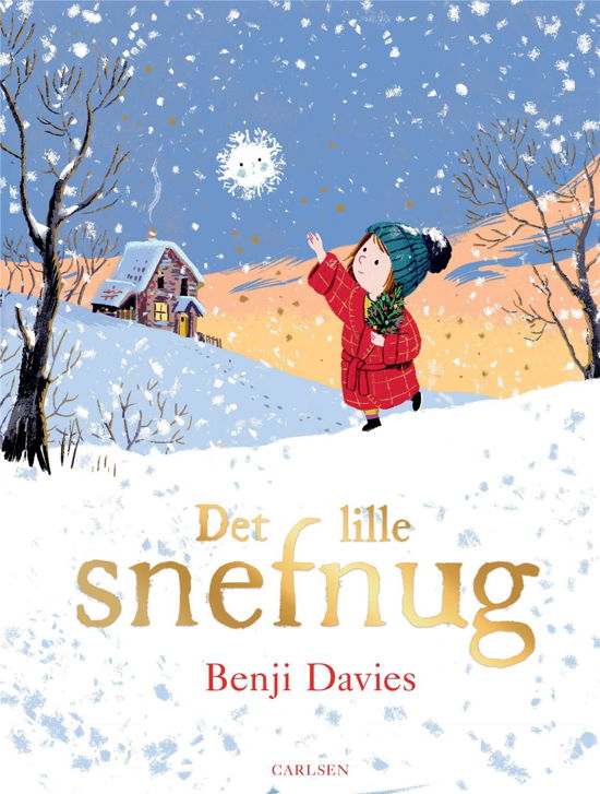 Cover for Benji Davies · Det lille snefnug (Bound Book) [1.º edición] (2020)