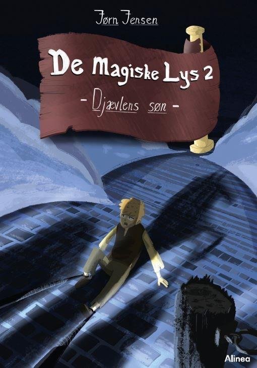 Cover for Jørn Jensen · De magiske lys: De magiske lys, bind 2. Djævlens søn, Rød Læseklub (Bound Book) [2.º edición] (2022)