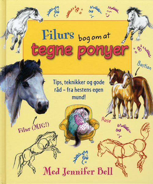 Cover for Jennifer Bell · Filurs bog om at tegne ponyer (Bound Book) [1e uitgave] [Indbundet] (2012)