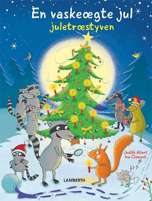 Cover for Judith Allert · En vaskeægte jul - Juletræstyven (Indbundet Bog) [1. udgave] (2020)