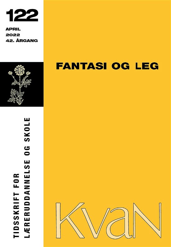 Cover for Dion Sommer m.fl. · 122: KvaN 122: Fantasi og leg (Sewn Spine Book) [1th edição] (2022)