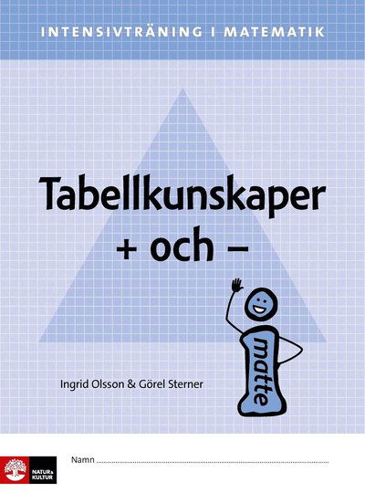 Cover for Görel Sterner · Intensivträning i matematik: Intensivträning ma åk 4-6 Tabellkunskaper Elevhäft (Book) (2021)