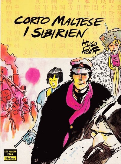 Cover for Hugo Pratt · Corto Maltese i Sibirien (Book) (1987)