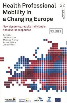 Cover for Who Regional Office for Europe · Health Professional Mobility in a Changing Europe (Pocketbok) (2014)