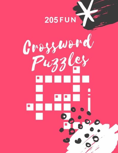 Cover for Kitdanai Viriyachaipong · 205 Fun Crossword Puzzles (Pocketbok) (2020)