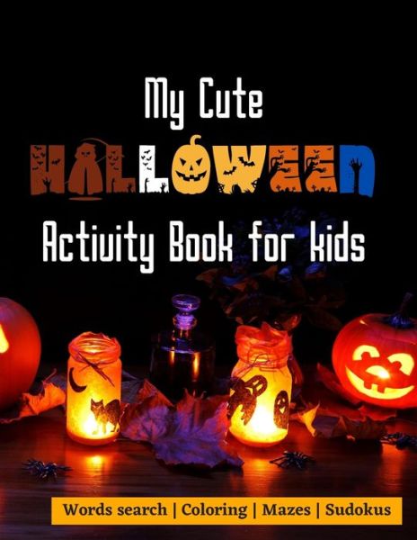 Cover for Hal Color · My cute halloween activity book for kids (Paperback Bog) (2020)