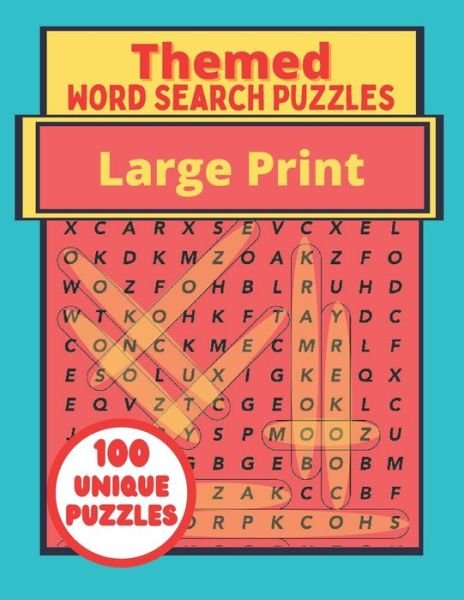 Cover for Bijoux Publishers · Themed Large Print Word Search Puzzles (Paperback Book) (2021)