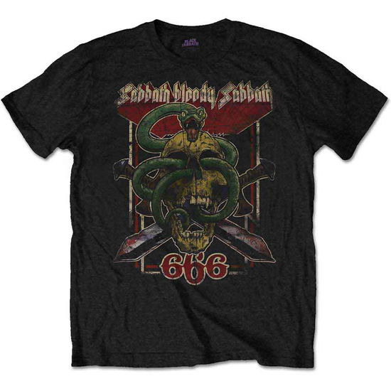 Cover for Black Sabbath · Black Sabbath Unisex T-Shirt: Bloody Sabbath 666 (T-shirt)