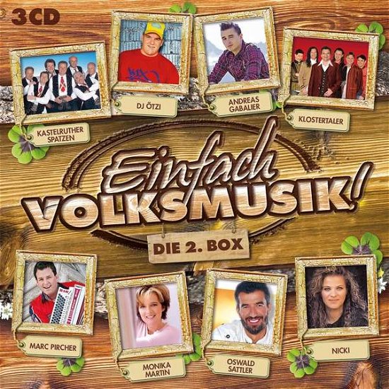 Cover for Einfach Volksmusik-die 2.box (CD) (2018)