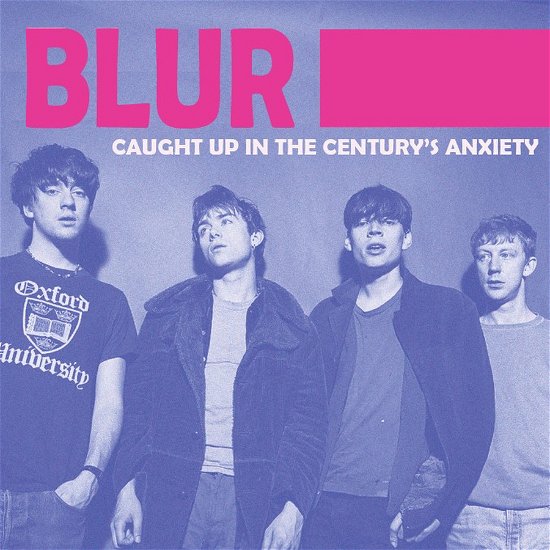 Cover for Blur · Caught In The Centurys Anxiety: Live At The Worthy Farm. Pilton. England. Jun 27Th 1998 - Fm Broadcast (Red Vinyl) (LP) (2024)