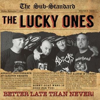 Cover for Lucky Ones · Better Late Than Never (CD) (2017)