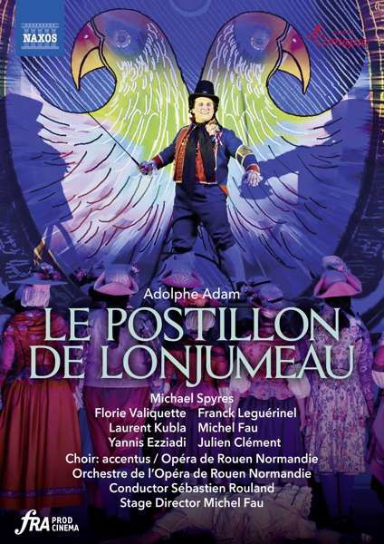 Le Postillon De Lonjumeau - Adolphe Adam - Filmes - NAXOS - 0747313566259 - 3 de julho de 2020